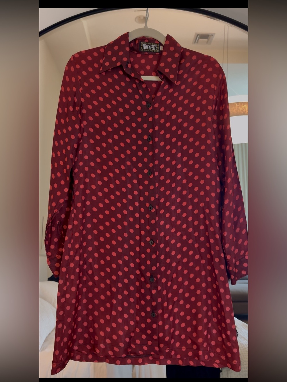 VINTAGE UPCYCLED TRACY FEITH DRESS - SMALL